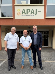 Rencontre avec le vice président du conseil départemental de Seine-Saint-Denis.